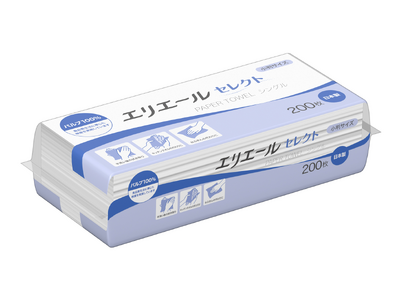 軽量ながら高い吸水性と丈夫さを両立したプロ仕様のペーパータオルが登場 『エリエール ペーパータオル セレ...