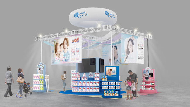 今秋発売の新商品を先行してお試しできる体験コーナーも展開！エリエールが「第26回JAPANドラッグストアショー」に出展