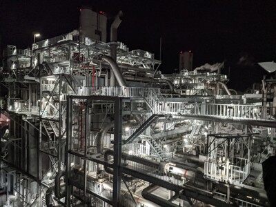 川崎工場夜景ツアーがJERA川崎火力発電所に【特別】潜入!!許可を得た工場敷地内の特定ポイントから撮影が...