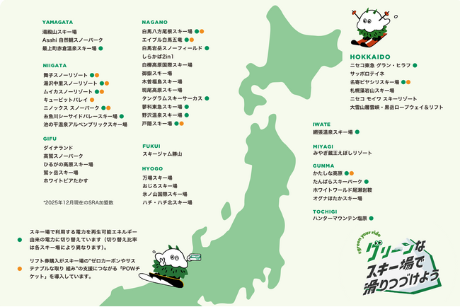 全国46スキー場が脱炭素・サステナブル化推進。SRA発足3年目、「冬を守る」大きなうねりに