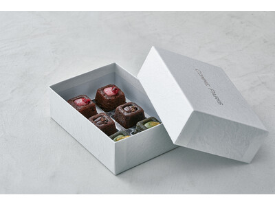 小さな焼菓子専門店「COMME PARIS」から バレンタイン限定ショコラ「Trois Fondants（トロワ・フォンダン）」登場