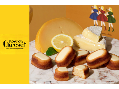 【期間限定出店】チーズスイーツ専門店「Now on Cheese♪」あべのハルカス近鉄本店に初登場商品をご用意し再登場！チーズ菓子専門店のこだわりチーズスイーツをご用意いたしました。