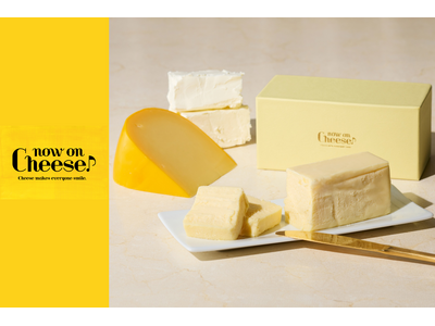 チーズスイーツ専門店「Now on Cheese♪」阪急うめだ本店に期間限定出店。専門店のこだわりの多彩なチーズスイーツが勢ぞろい。