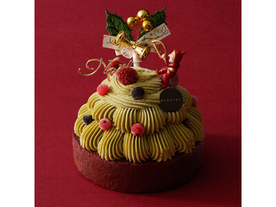 家族で囲む、味わう。ルタオ新作アイスケーキが登場　クリスマスケーキ「サパンドピスターシュノエル」