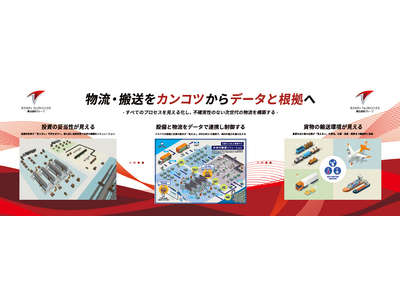 物流DX展」に出展 工程内物流から出荷後物流まで一連の流れを可視化