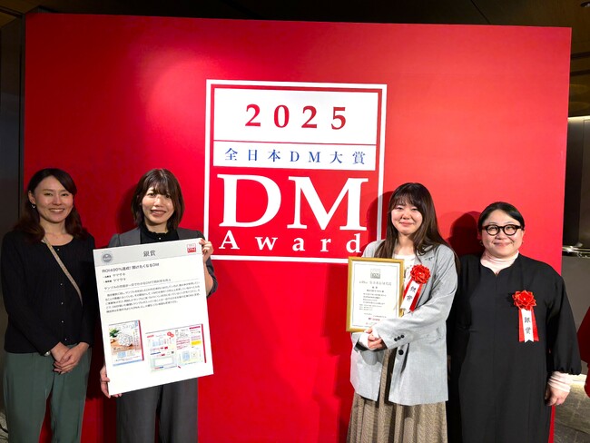 (株)ヤマサキ　第39回 「全日本DM大賞」初めてのエントリーで “初”の『銀賞』を受賞！DMを通してお客様に感動をお届けしたい。開けたくなるラサーナのDM。