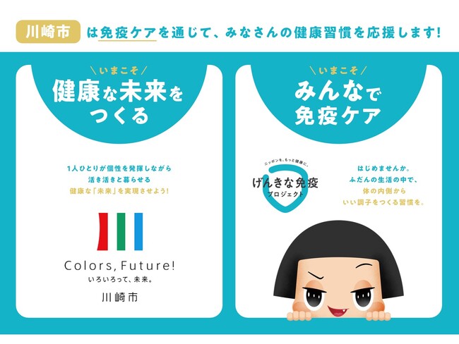 神奈川県川崎市の市立小学校 全114校で保護者、教職員の皆様に「キリン おいしい免疫ケア 100ml ペットボトル」を提供