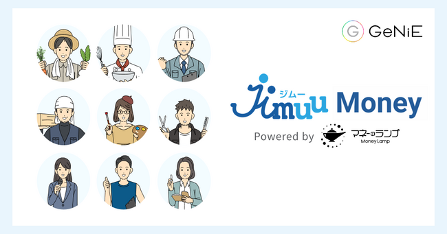 組込型金融のGeNiE、「ジムー」を運営するエフアンドエムネットと業務提携 ― フリーランス・個人事業主向けローンサービスを提供開始 ―