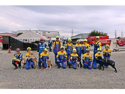 ４年ぶりに捜索犬のエキスパートがアメリカより来日！