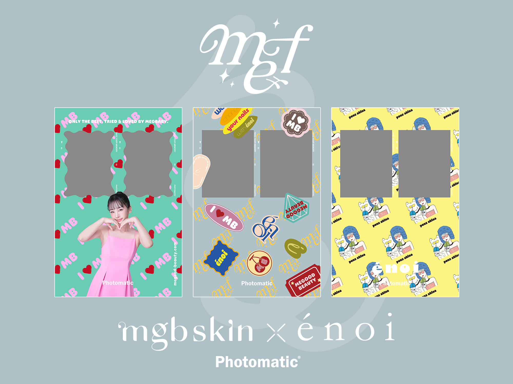 「mgb skin」創立5周年を記念したPOP UP STOREにPhotomaticが登場！