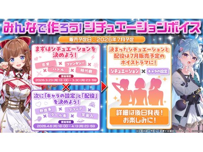 �u.LIVE�v�E�u�Ԃ��ς��v�ɂ��w�݂�Ȃō�낤�I�V�`���G�[�V�����{�C�X�x��3��23���i���j����J�ÁI