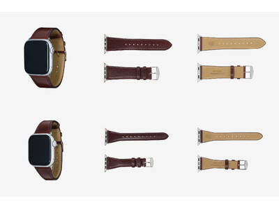 【ココマイスター】マットーネ、エナメル、カルメリーナ、イリーナコレクションのApple Watchレザーバンドより新色・新サイズが登場