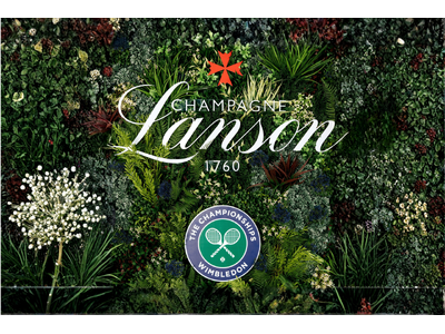 シャンパーニュ・ランソン「ブラッククリエイション」、「ロゼ クリエイション」ウィンブルドン特別仕様オリジナルギフトボックス入を5月初旬に数量限定で新発売