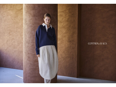 ベルメゾンから新たなレディースファッションブランド「COMMON＋HAUS（コモンハウス）」が2025年12月12日（金）にデビュー