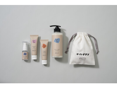 大好評につき再々販売決定！OVER THE SUN（オーバー・ザ・サン）×OSAJI（オサジ）がコラボレーションしたボディケア4アイテムが数量限定で最終再販