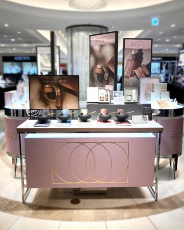 OSAJI(オサジ)、2025年11月5日(水)~11日(火)まで阪急うめだ本店 2階 きれいきれいスタジオにてポップアップイベントを開催。