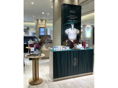 OSAJI（オサジ）、2026年1月21日（水）～27日（火）まで銀座三越 本館地下1階 GINZAステージにてポップアップイベントを開催。