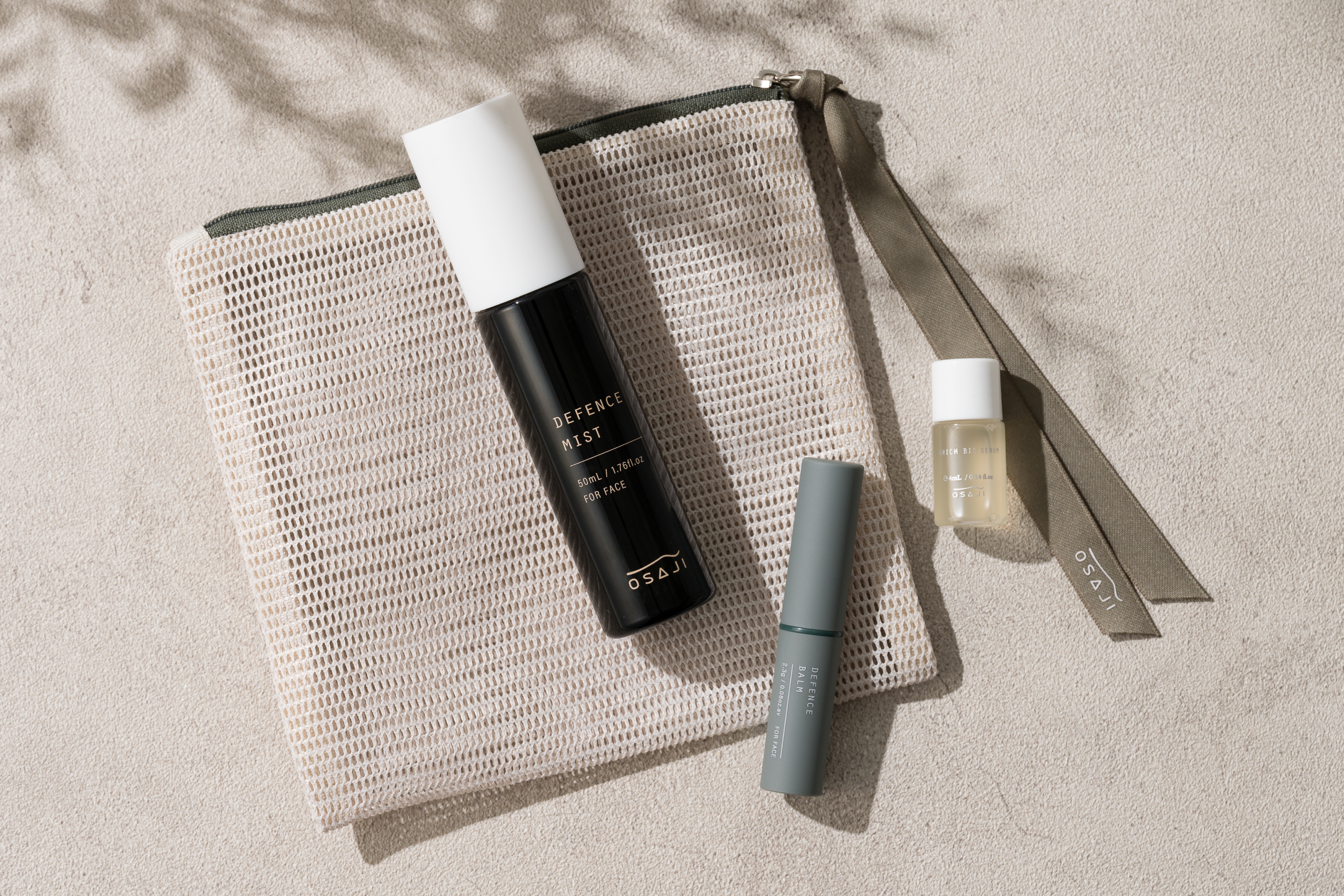 OSAJI（オサジ）から、花粉時期の肌悩みをサポートする特別なセットが2026年1月28日（水）より数量限定発売。