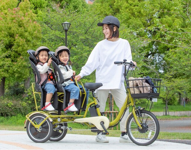 9月5日～8日、大阪・関西万博に出展 日本屈指のモノづくりのまち・東大阪ブランド認定 安全安心を極めた自転車用チャイルドシートや日本初の双子用子ども乗せ自転車を展示