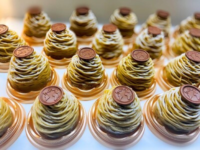 世界的なショコラティエである洋菓子マウンテンの水野直己氏が監修した丹波栗のモンブランなど丹波栗のスイーツ店が集まるMONPAKU!2025 スイーツのまち福知山 モンブラン博が広小路の複合施設で開催！