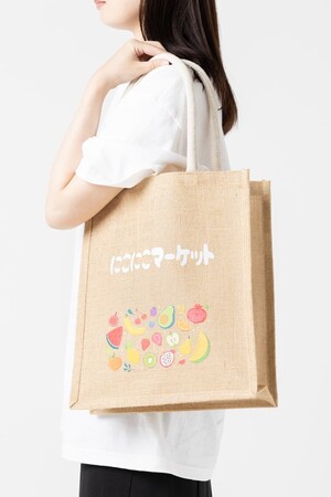 環境にもやさしく、販促・ギフト・日常使いにも最適 大人気！「ジュートシリーズ」に新サイズ＆新デザインが登場！