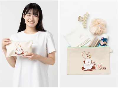 【新商品】オリジナルグッズ製作のクラティージャパンに豊富なカラーがアクセントのポーチ＆巾着が新登場！