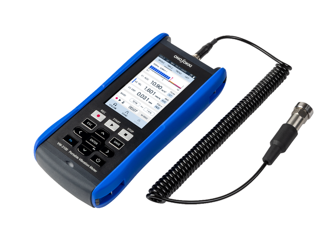 【機械の声を聴く】 小野測器　ポータブル振動計 VW-3100を発売