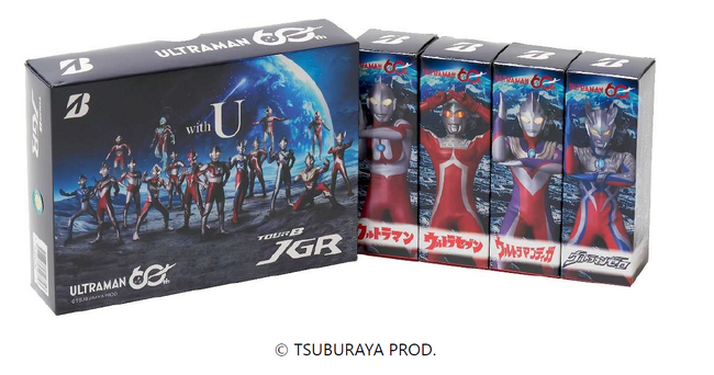 ゴルフボール『TOUR B JGR ウルトラマン』新発売