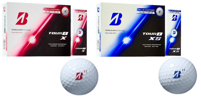 ゴルフボール『TOUR B X RED EDITION／TOUR B XS BLUE EDITION』新発売