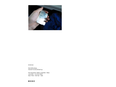 ダニエル・ブランバーグ（Daniel Blumberg）個展「Palm Of The Hand Drawings」