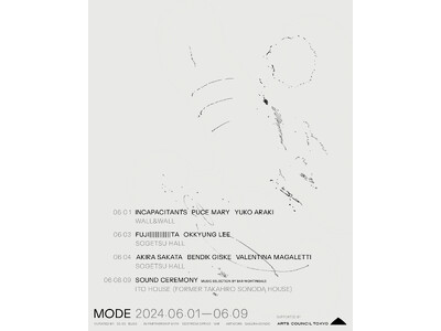 実験音楽、オーディオビジュアル、パフォーミングアーツをフィーチャーするイベントシリーズ『MODE 2024』が東京にて開催。
