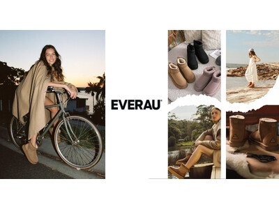 オーストラリアを代表するプレミアム・シープスキンフットウェアブランド”EVERAU（エバーユー）”、H.L.N.A限定で日本初上陸 ― 海とともに生きる贅沢を