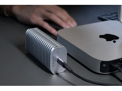 TerraMaster�A80Gbps�Ή��̎�����M.2 NVMe�O�t��SSD�P�[�X�uD1 SSD Pro�v�𔭕\