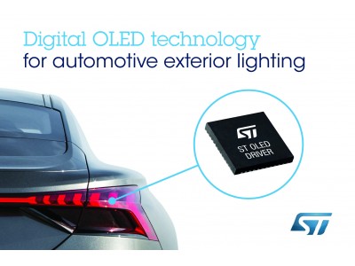 STマイクロエレクトロニクスとAudi AG、次世代の車載エクステリア照明ソリューションの開発・提供で協力