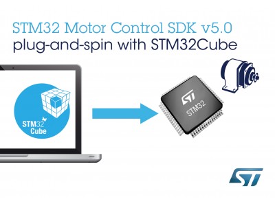 モータ制御の設計を迅速化・簡略化する新しいSTM32ソフトウェア開発キットを発表