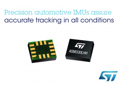 自動車の正確な測位と制御をサポートする新しい車載用MEMSセンサを発表