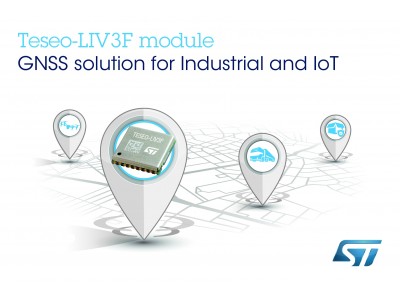 測位用IC Teseo IIIを活用した利便性の高いGNSSモジュールを発表