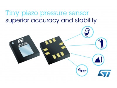 測定精度の向上と較正時間の削減を可能にする小型MEMS大気圧センサを発表