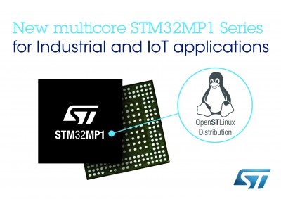 IoTおよびSmart Industryの技術革新を加速させる、Linux対応のSTM32MP1マイクロプロセッサを発表