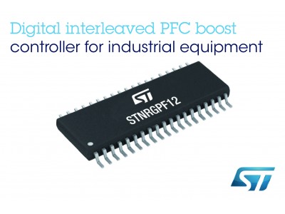 アナログ性能と安定性を活用した柔軟性の高い産業機器向けデジタルPFCコントローラを発表