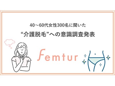 介護脱毛への意識調査発表　脱毛だけじゃない！ミドル世代が今日から始められる「将来のためのデリケートゾーンの保湿ケア」について医師が解説