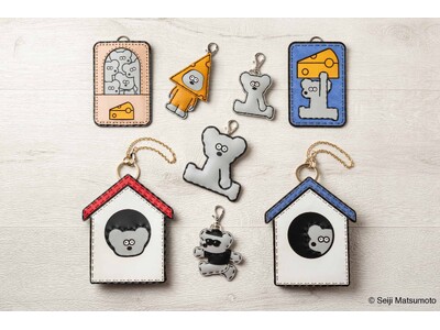 松本セイジ氏が描く「ねずみのANDY」とハンドメイドレザーブランド OJAGA DESIGN とのコラボレーションレザーアイテムの登場です