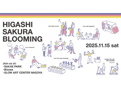 まちなかに新たな活動の場を創出する社会実験『HIGASHI SAKURA BLOOMING ~まちづくり...