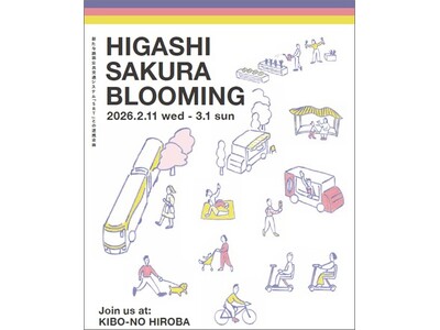 東桜エリアの回遊促進をめざす社会実験『HIGASHI SAKURA BLOOMING　～モビリティ＆パー...