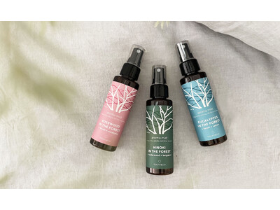 noom & co.の大人気アイテム＜DGITAL DETOX Pillow Mist＞、「癒し」「前向き」「浄化」を香りのコンセプトに、3つの“ノームアンドコーおやすミスト”に進化して新発売
