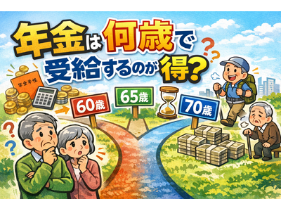 【全国の55～79歳を対象に調査】年金は何歳から？その決断の理由　年金、65歳が最多も「早くもらう人」が約3割　判断理由のトップは「健康・寿命」