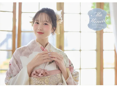 元フィギュアスケーター本田紗来さんイメージモデル振袖、#振袖gramでレンタル開始