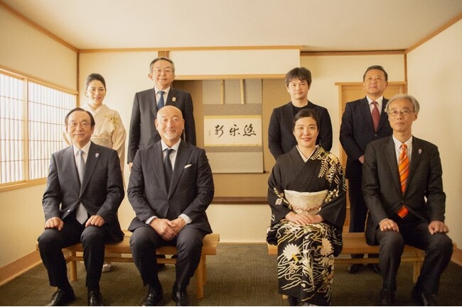 プレスリリース「茶道裏千家 御家元 千 宗室氏命名 茶室「悠楽軒（ゆうらくけん）」初公開」のイメージ画像