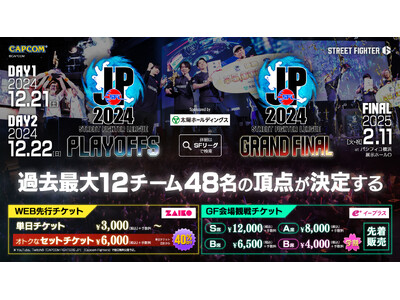 『ストリートファイター6』日本最強チームを決定する「ストリートファイターリーグ: Pro-JP 2024...
