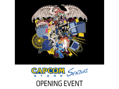 仙台PARCOにて「CAPCOM STORE SENDAI」オープン記念イベントを開催！
